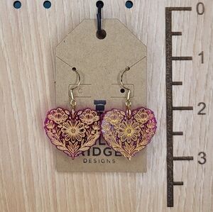 Gorgeous Heart Earrings